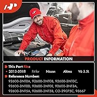 Vista 2 de A-Premium Compresor de aire acondicionado con embrague compatible con Nissan Altima SL y SV 3.5L 2013-2018