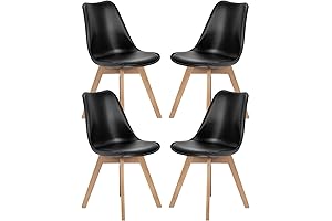 Sweetcrispy Dining Chairs: Upholstered Mid-Century Modern Comfort for Your Dining Room