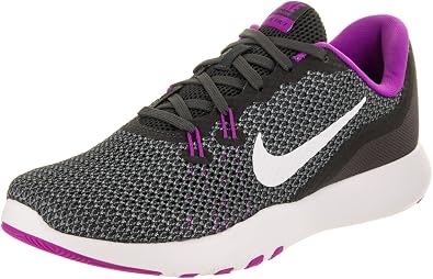 Amazon.com | Nike Women's Flex TR 7 Training Shoe Anthracite/White-Dark  Grey-Hyper Violet 8 | Road Running
