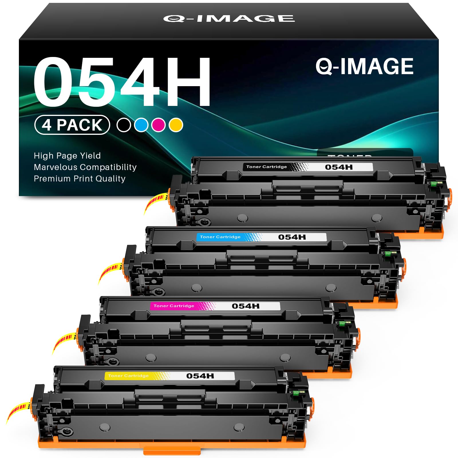 054 Cartuccia Toner Compatibile con Canon 054H Toner con Toner 054 Canon