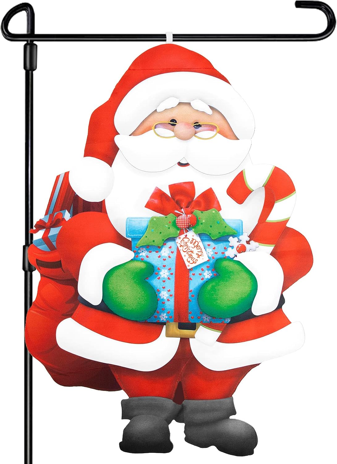 Christmas Garden Flags for Outside Double Sided, Cute