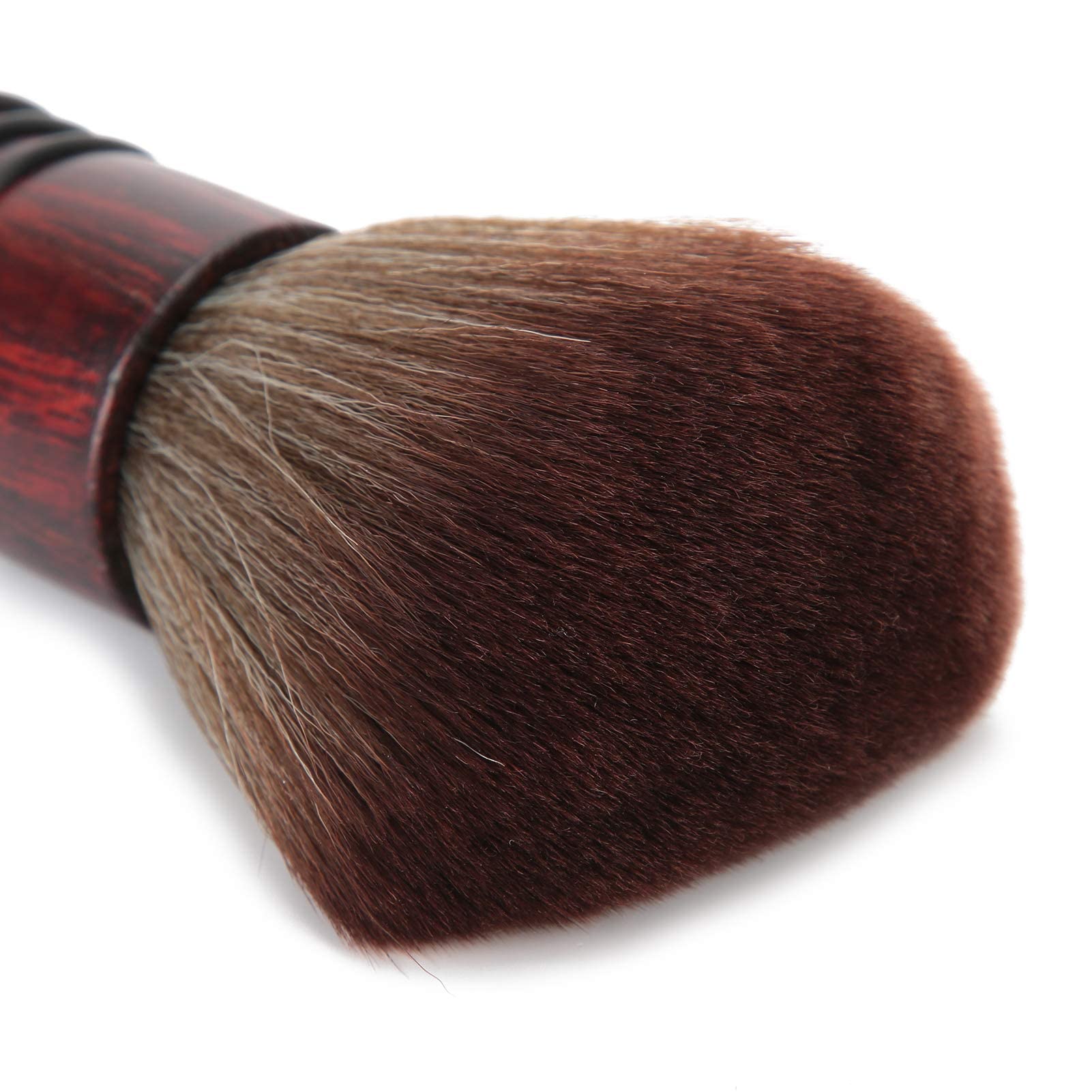 Pennello per il collo del parrucchiere, fibra naturale morbido per il viso pulizia del collo per capelli Duster collo per salone di parrucchiere professionale a casa