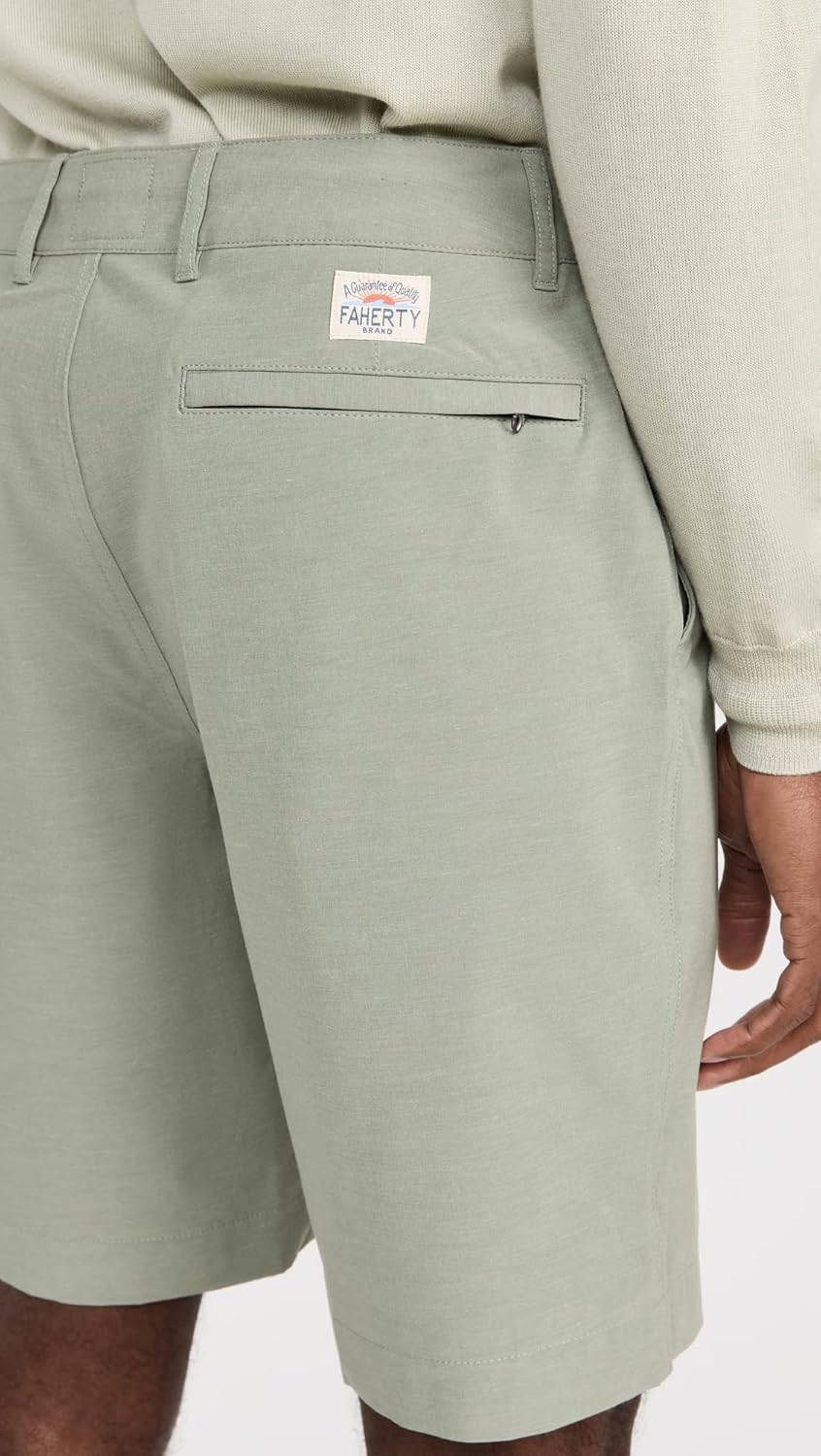 Faherty Men's Belt Loop All Day 9" Shorts - Image 6