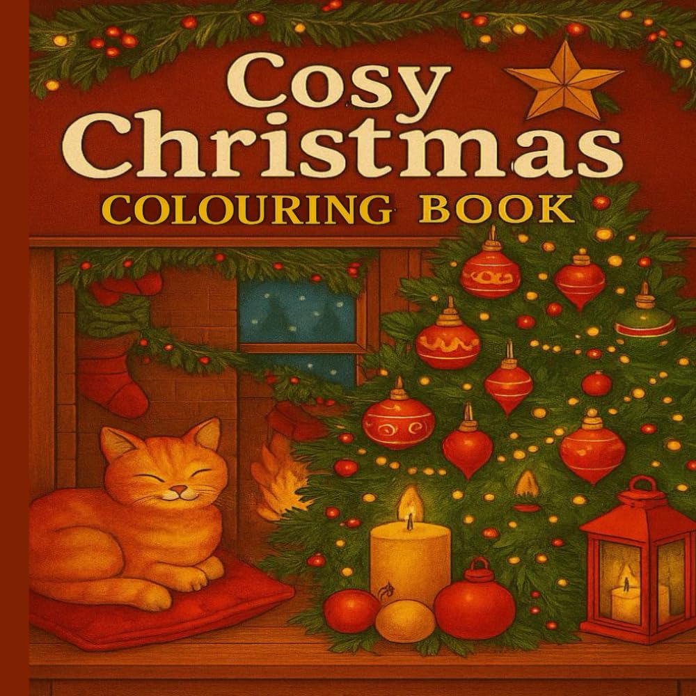 Cosy Christmas: Colouring Book