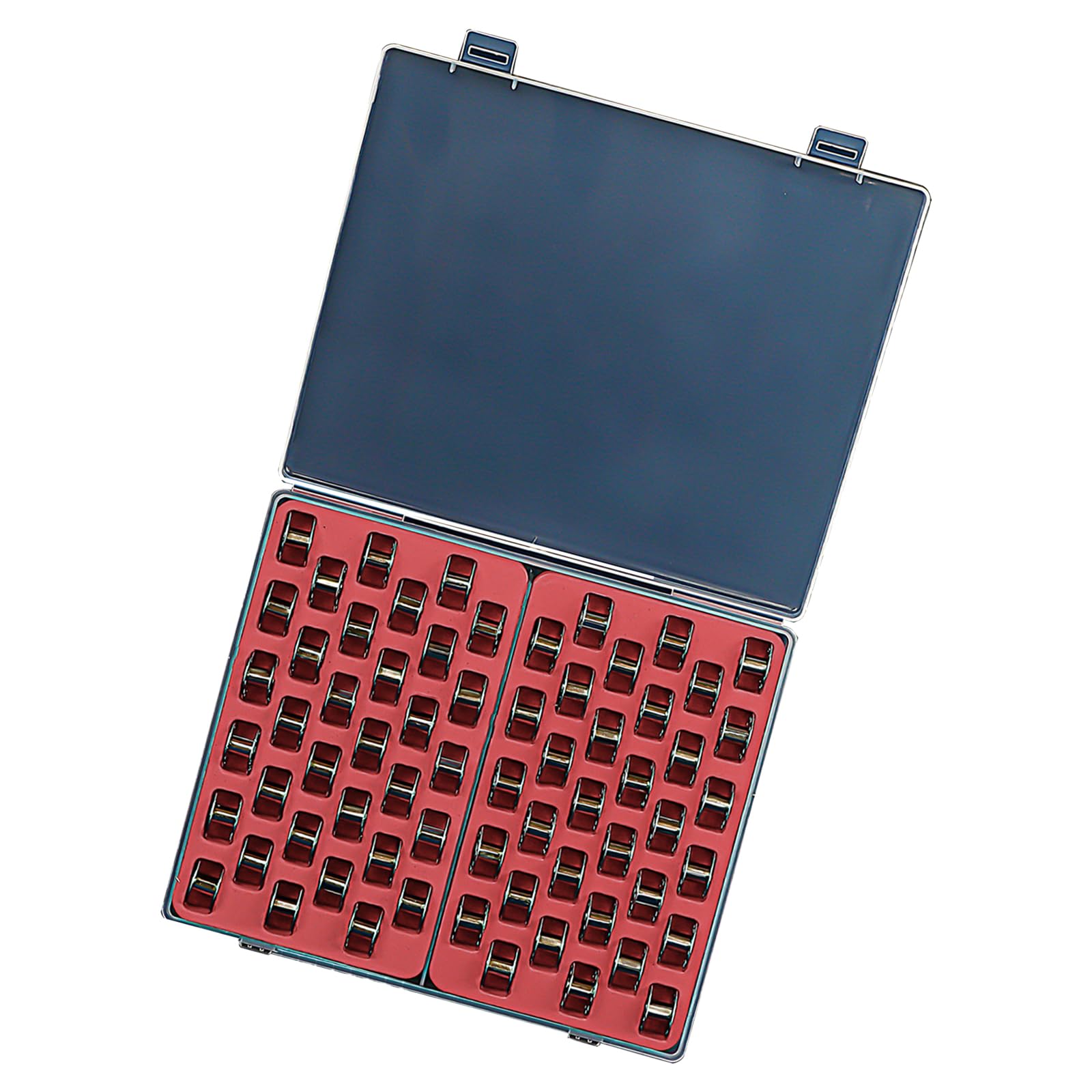 KAHDGSS 33/66 Grids Bobbin Case with Lid Storage Organisers Storage Box Sewing Accessories