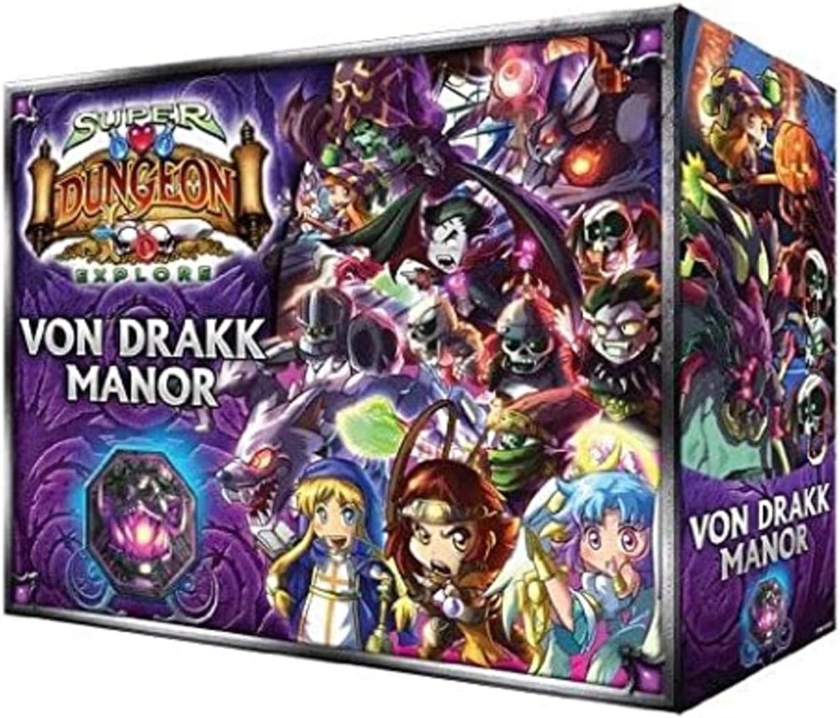 Soda Pop Miniatures. Super Dungeon Explore: Von Drakk Manor