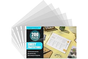 200 Pack Sheet Protectors 11 x 17: Preserve & Organize Your Documents