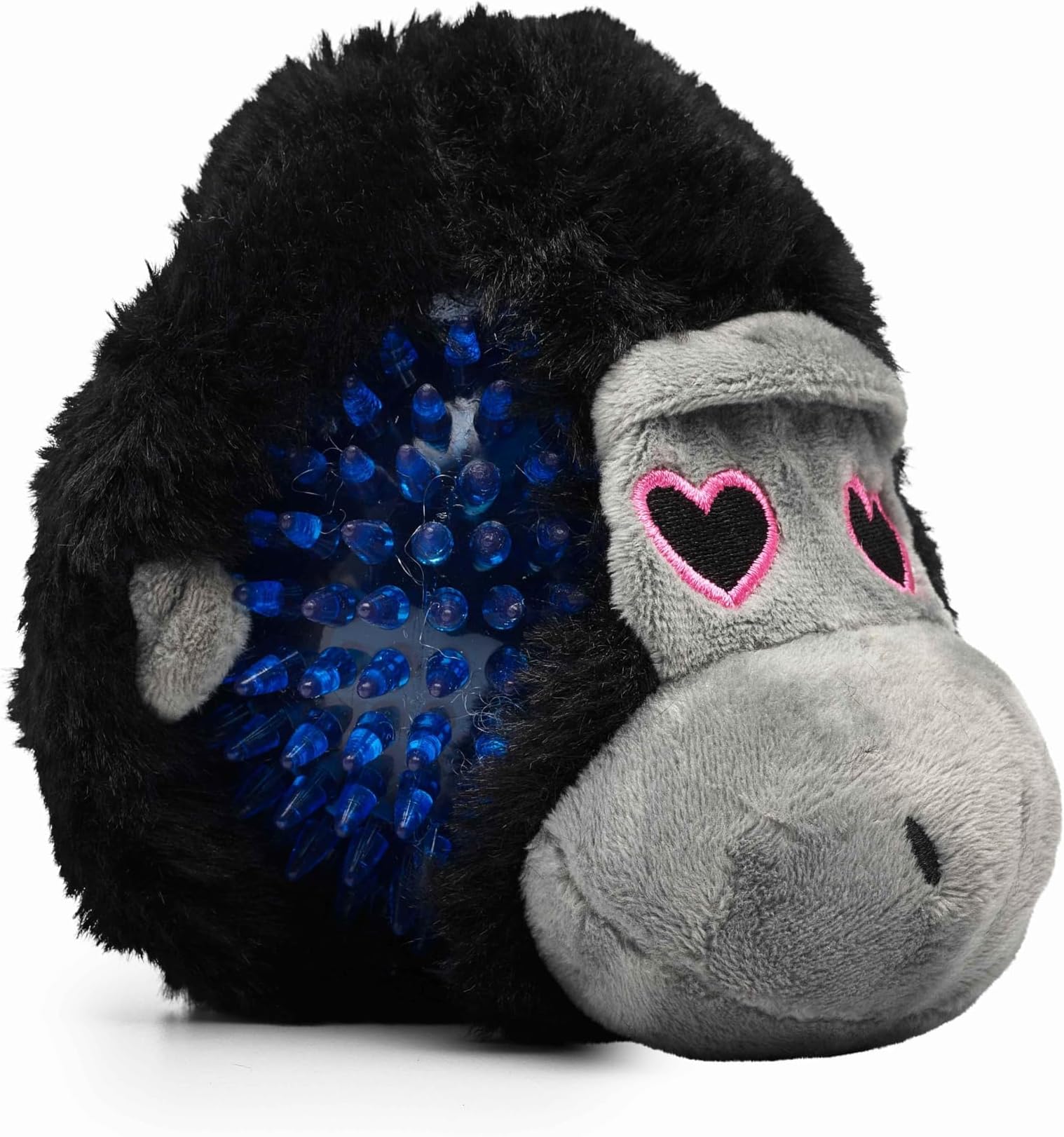 Pets 2 in 1 Valentines Dog Chew Toys for Aggressive Chewers | Non-Toxic BPA Free Double Stitched Soft Fabric Dog Toys | Long-lasting Dog Plush Toys –Love Gorilla