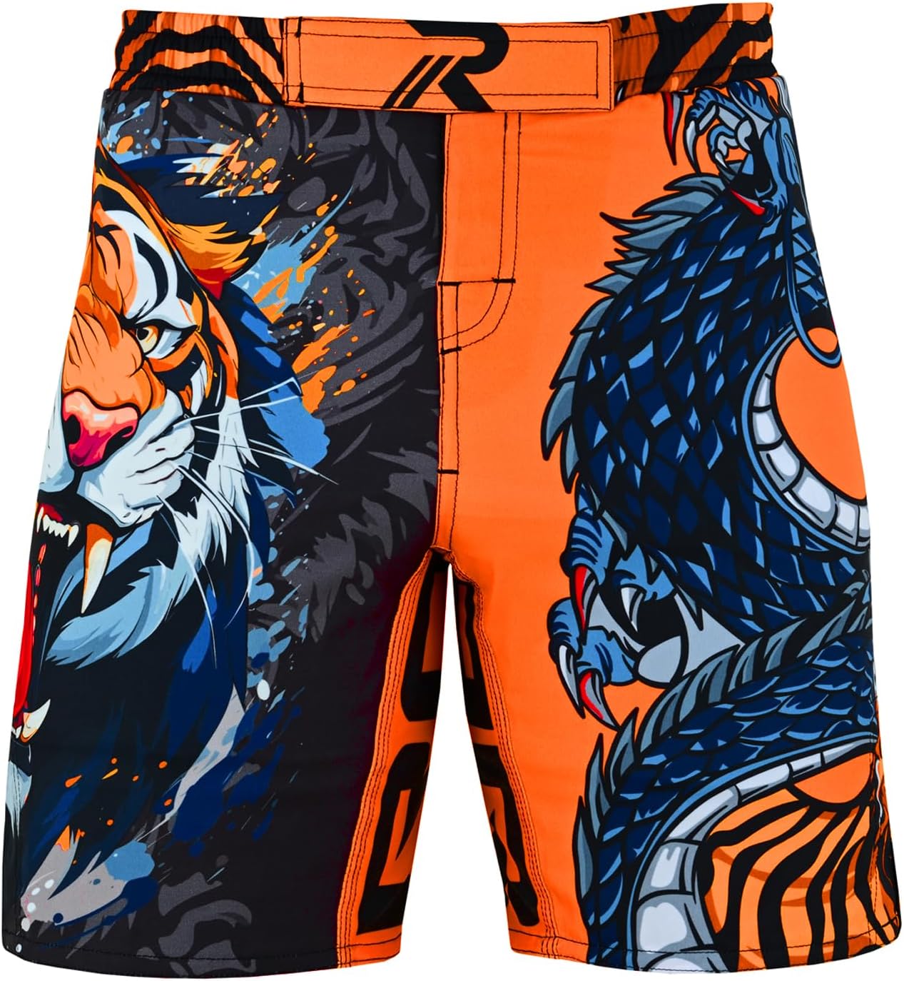 ROAR-INT MMA Rash Guard & BJJ Shorts Set Kids Fight Training Grappling Wear Jiu Jitsu Gi Trunks Outfit Set - Image 5