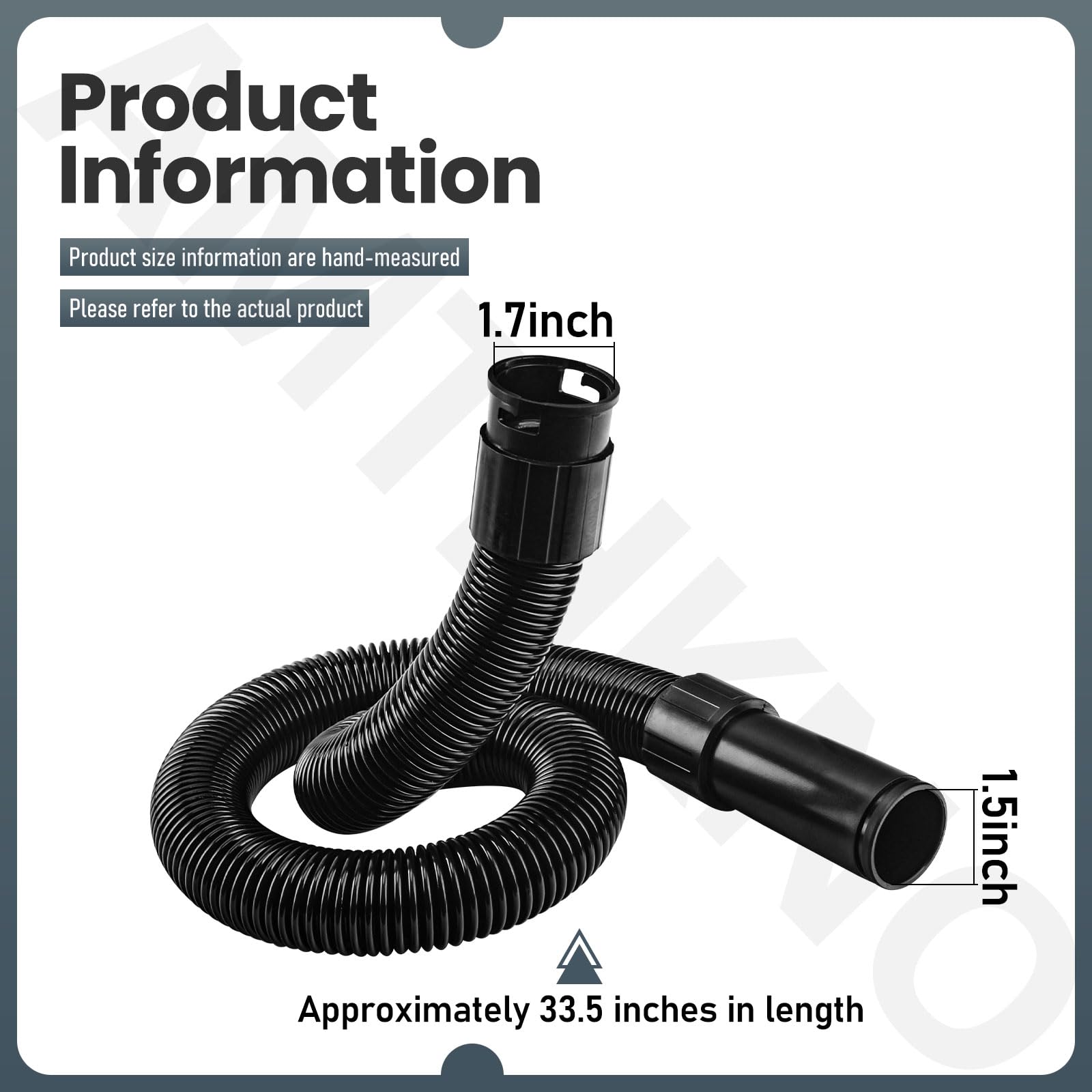 303239003 Bagless Upright Vacuum/Cleaner Hose Assembly Compatible witht Hoover UH70210, UH70120, UH30310 Models