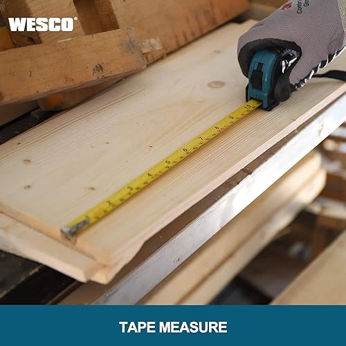 Miniatura 4 de WESCO Kit de herramientas de 144 piezas, juego de herramientas de mano para el hogar, kit de herramientas para el hogar con estuche de