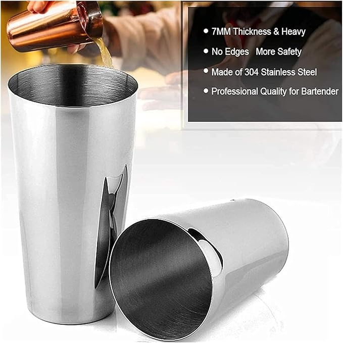 Set de Coctelera 17 Piezas de Acero Inoxidable 750ml miniatura 3