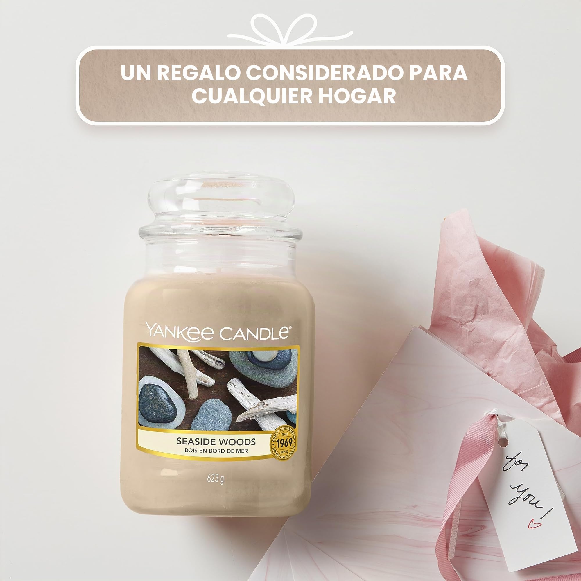 Yankee Candle - Vela Aromática en Tarro grande, Bosque Costero