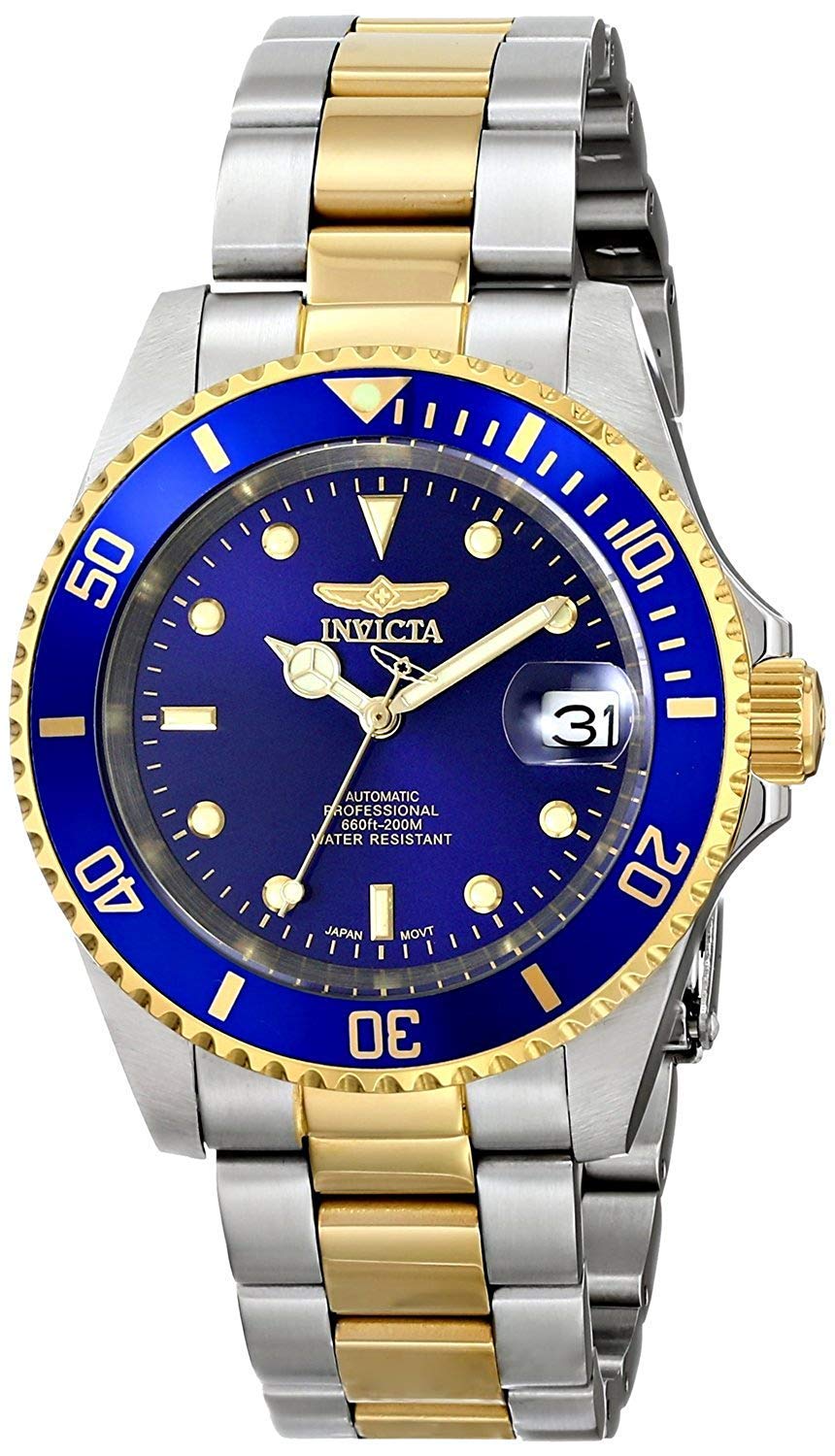 インビクタ Invicta Men's 8928OB Pro Diver 23k Gold Plating and