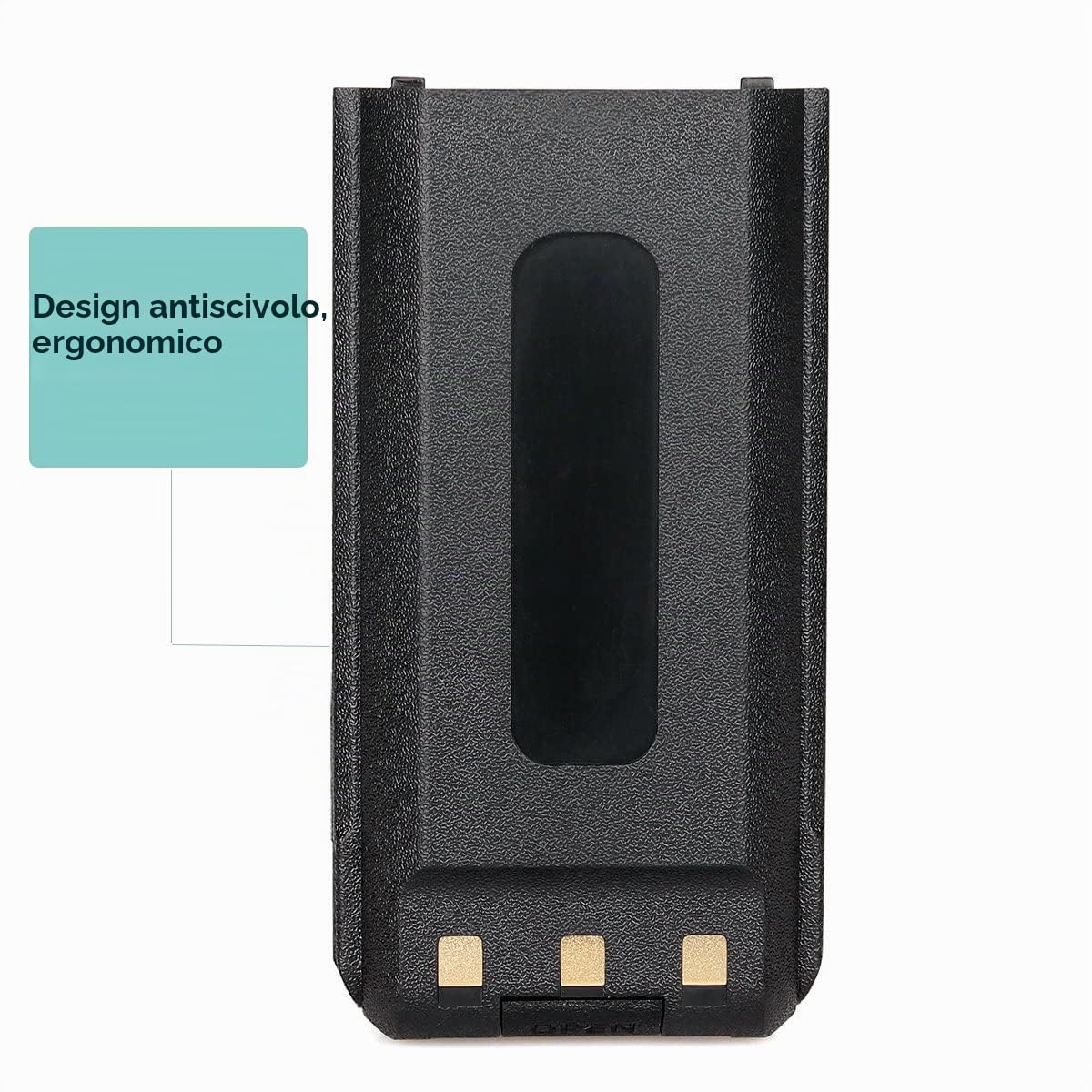 Walkie Talkie Batteria 3200mAh 7.4V Compatibile con Ailunce HD1 DMR Digitale Radio Compatibile con Retevis RT29 Walkie Talkie (Nero, 1 Pezzo)