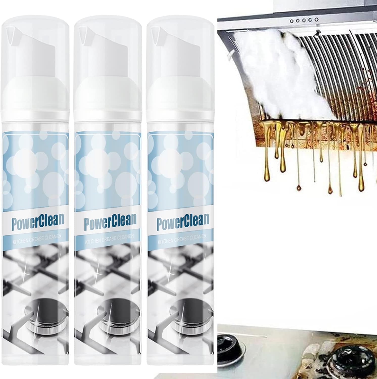 wuwuhen 2023 New Kitchen Grease Cleaner,Kitchen Grease