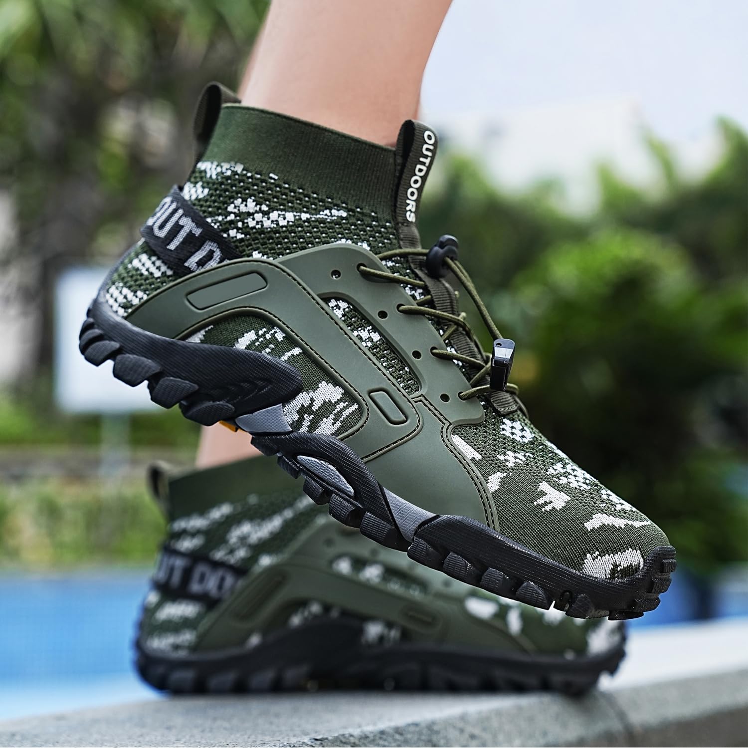 Zapatillas de Trekking Hombre Zapatillas Trail Running Antideslizantes Zapatos de Senderismo AL Libre Botas de montaña para mujer Deportes Zapatillas Correr Sneaker