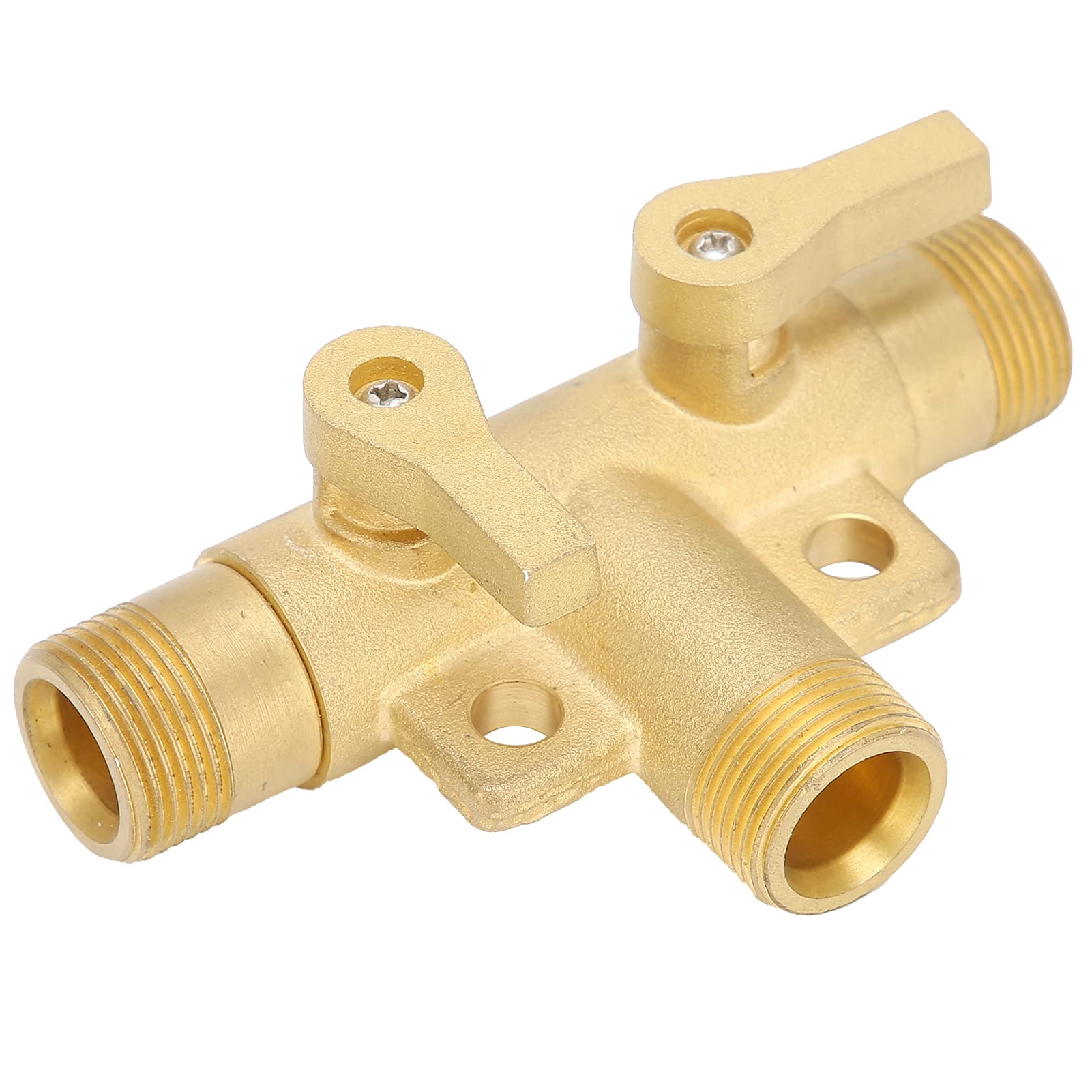 Robinet à bille G1/2 connecteur tuyau 3 voies irrigation jardin