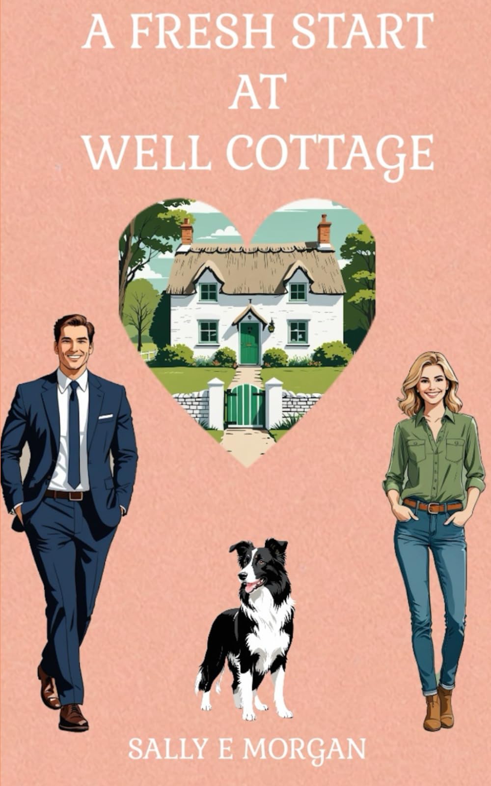 A Fresh Start at Well Cottage: Heartwarming romance set in the Welsh Borders (A Little Village in Wales)
