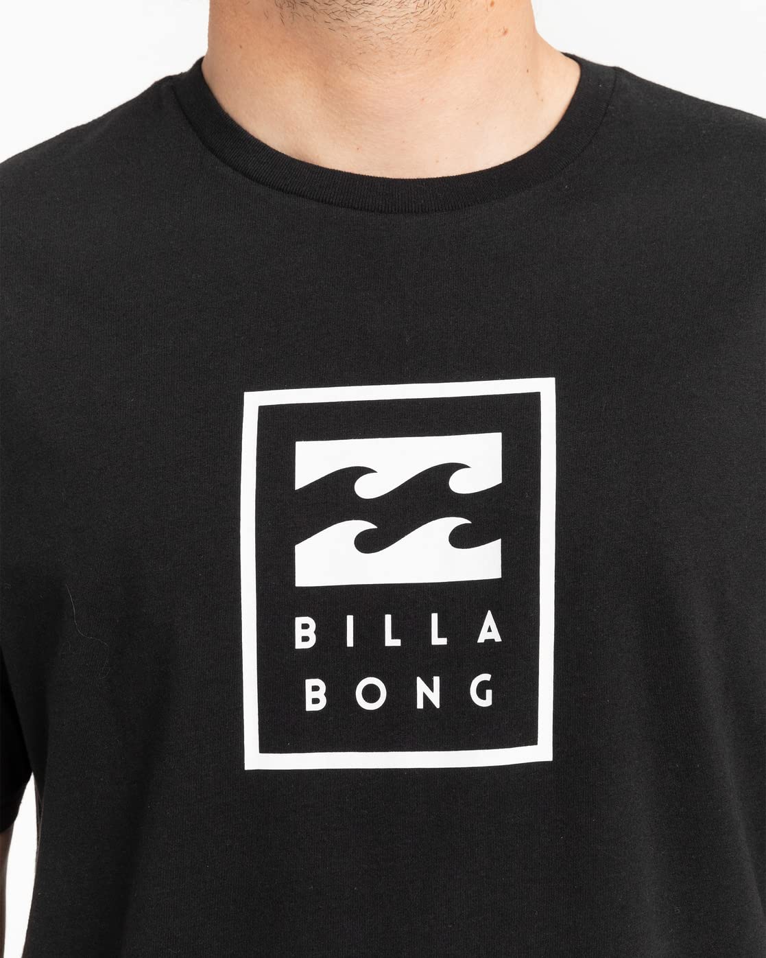 Billabong Unity Stacked - Camiseta de Manga Corta para Hombre