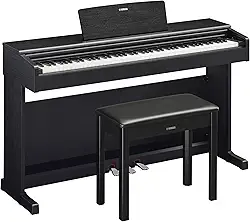Piano Digital Arius YDP 145 B Preto 88 Teclas Yamaha