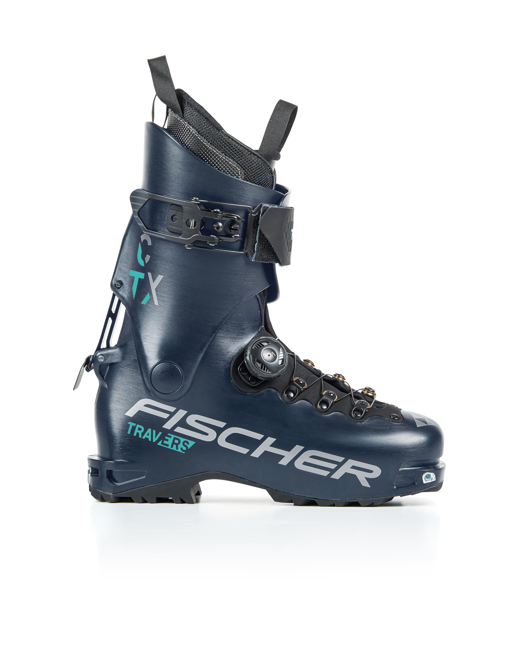 Fischer Women's Travers CTX Dark Blue Touring Ski Boots, 25.5