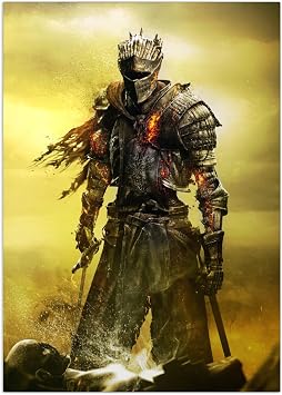 Displate Metal Poster DARK SOULS III Key Art v Wall Art L