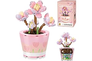 Sanrio My Melody Kuromi Pompom Purin Cinnamoroll DIY Architecture Mini Block Series...