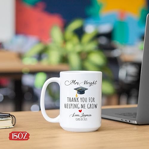 Miniatura 5 de Taza de regalo para profesor, taza personalizada para profesor, regalo de taza de agradecimiento para profesores, taza de agradecimiento para