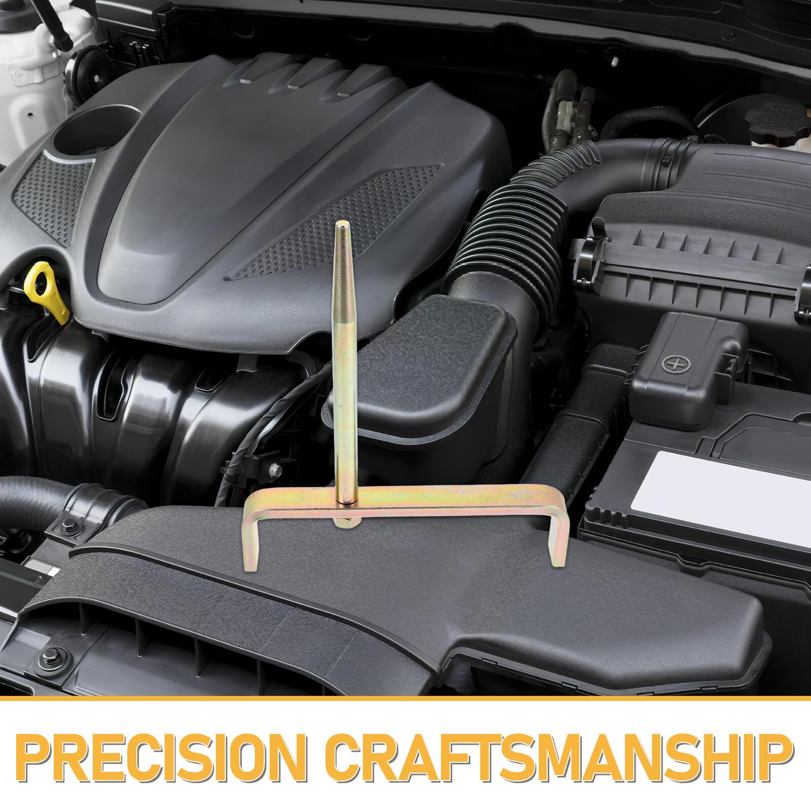 HEMOTON Lot de 2 Supports de Culasse Moteur Automobile en Métal Résistant à Haute Température, Accessoires Polyvalents pour Entretien et Réparation de Voitures et Camions, Support
