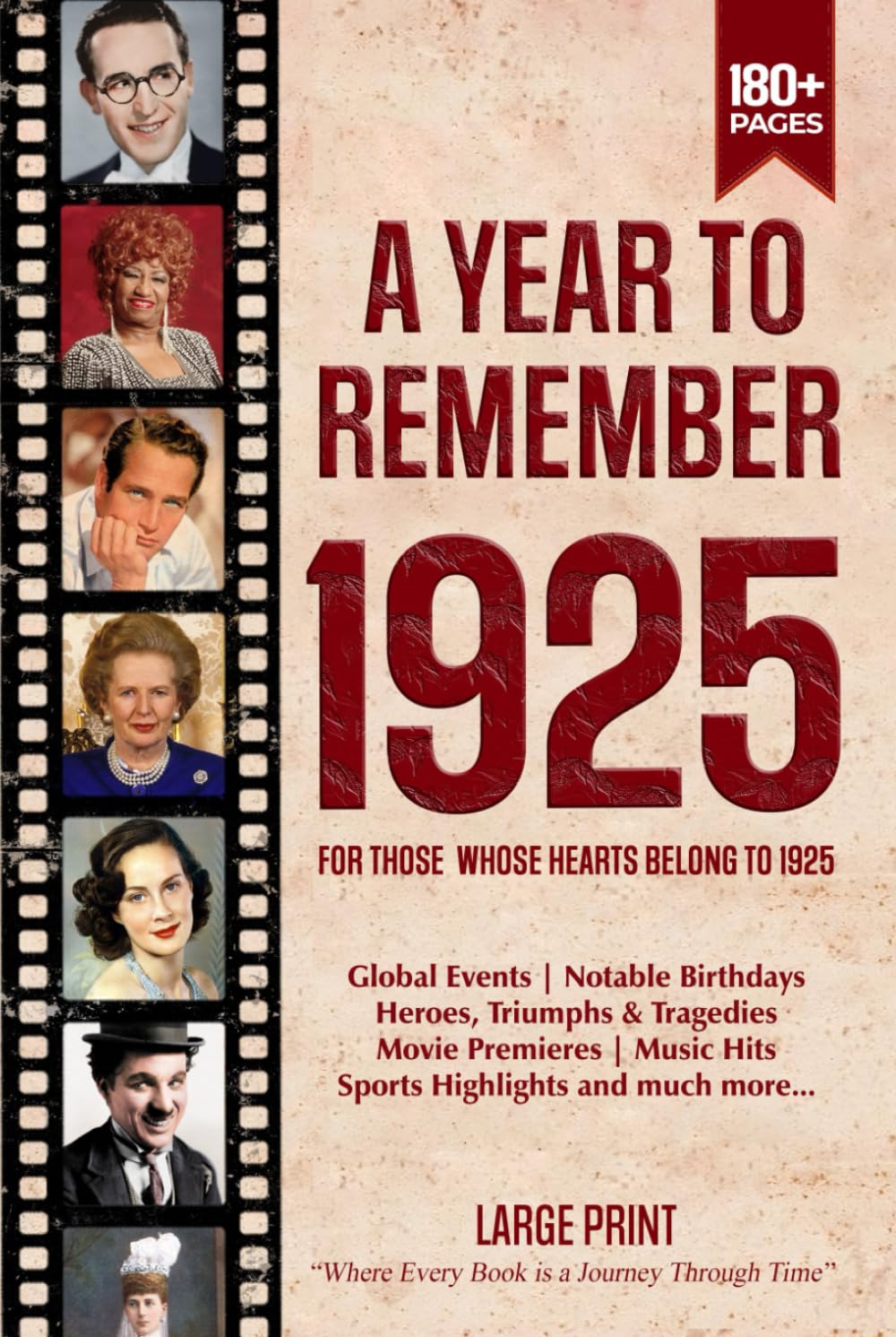 A Year To Remember 1925 History Book: A Nostalgic Tribute for the Radio Babies with Heartfelt Memories of 1925 – An Ideal Gift for Birthdays, Anniversaries, and Special Occasions