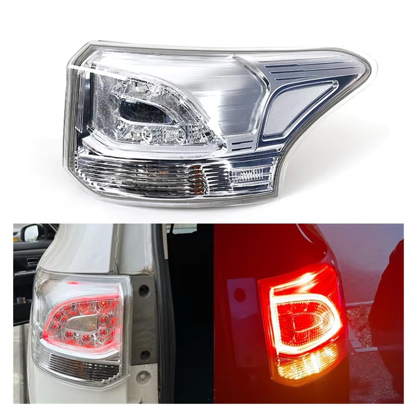 Faro trasero Para Mitsubishi Para Outlander 2014-2015 8330A790, Conjunto De Luces Traseras LED Para Coche, Accesorios Para Coche Coche Luz Trasera(Right)