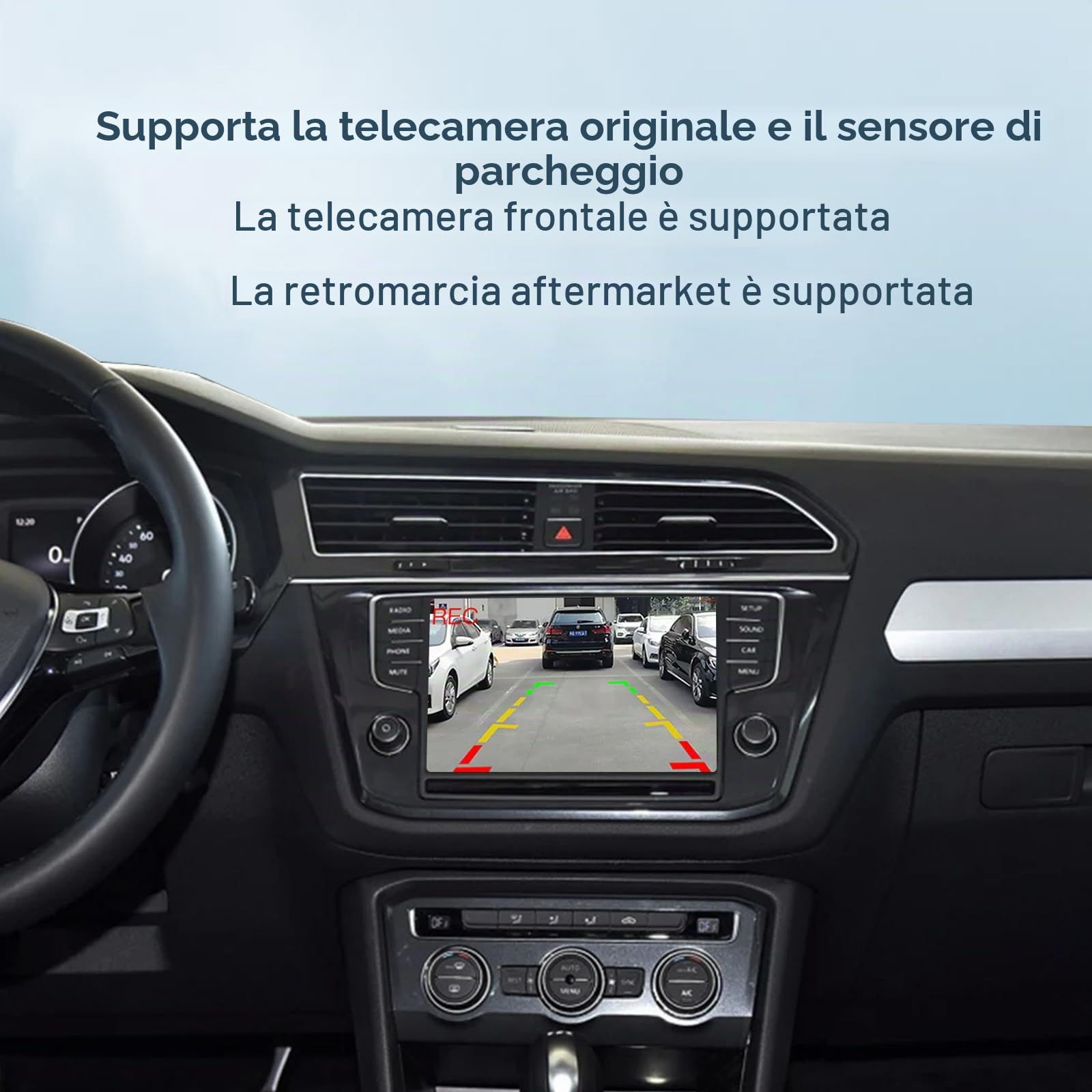 Modulo auto senza fili Carplay Android per Volkswagen Skoda Octavia Golf7 Polo Passatwith Seat Leon GTI MIB/MIB2 System, supporto Mirrorlink e OEM Car Functions