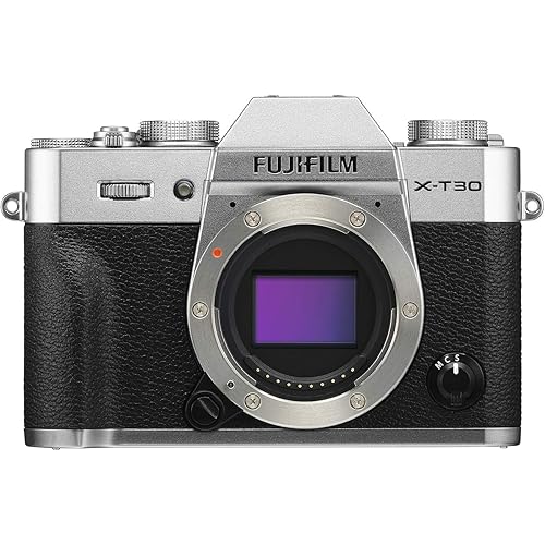 Fujifilm X-T30 Mirrorless Digital Camera, Silver (Body Only)