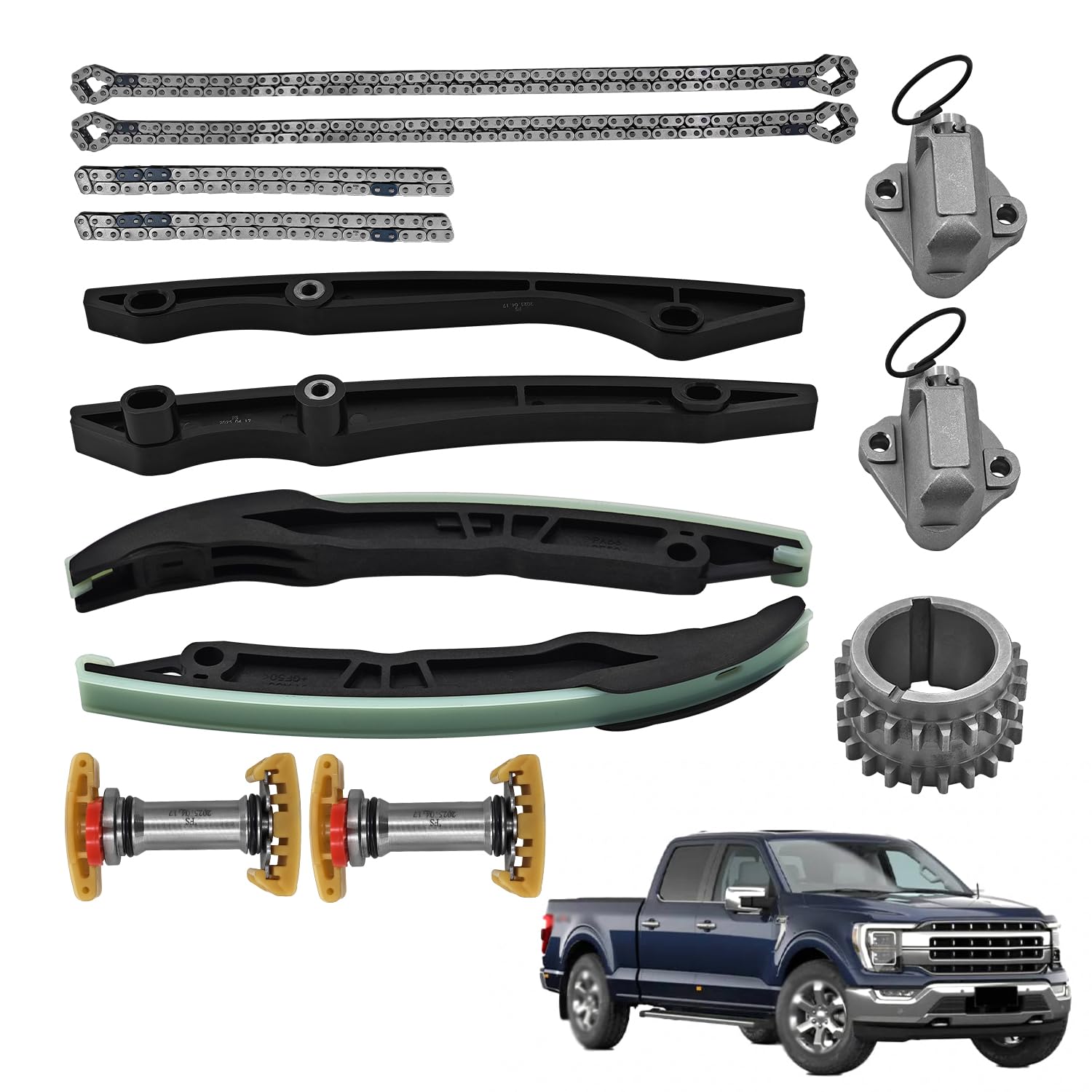 Kit de cadena de distribución BR3Z6K254A elimina ruidos de motor 8