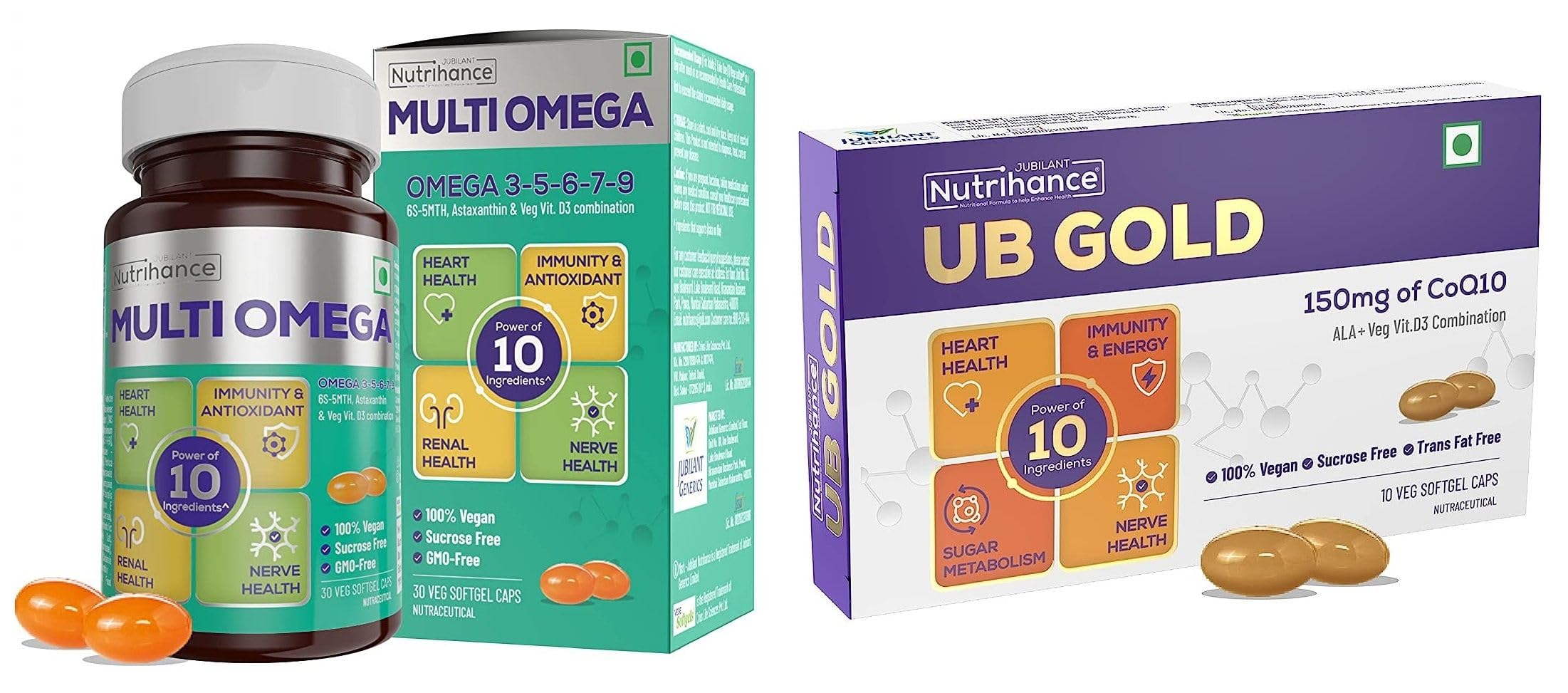 Multiomega 100% Vegan Omega Softgel (30 Capsules) | Multiomega 100% Vegan Omega Softgel (10 Capsules) | 40 Softgels, 2 count-image-19