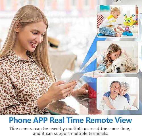 Miniatura 4 de Smallest Wireless WiFi Camera,HD1080P Mini Camera with Video Recording Live Feed,Baby Monitor,Nanny Cam,Pet Camera with Night Vision,Motion