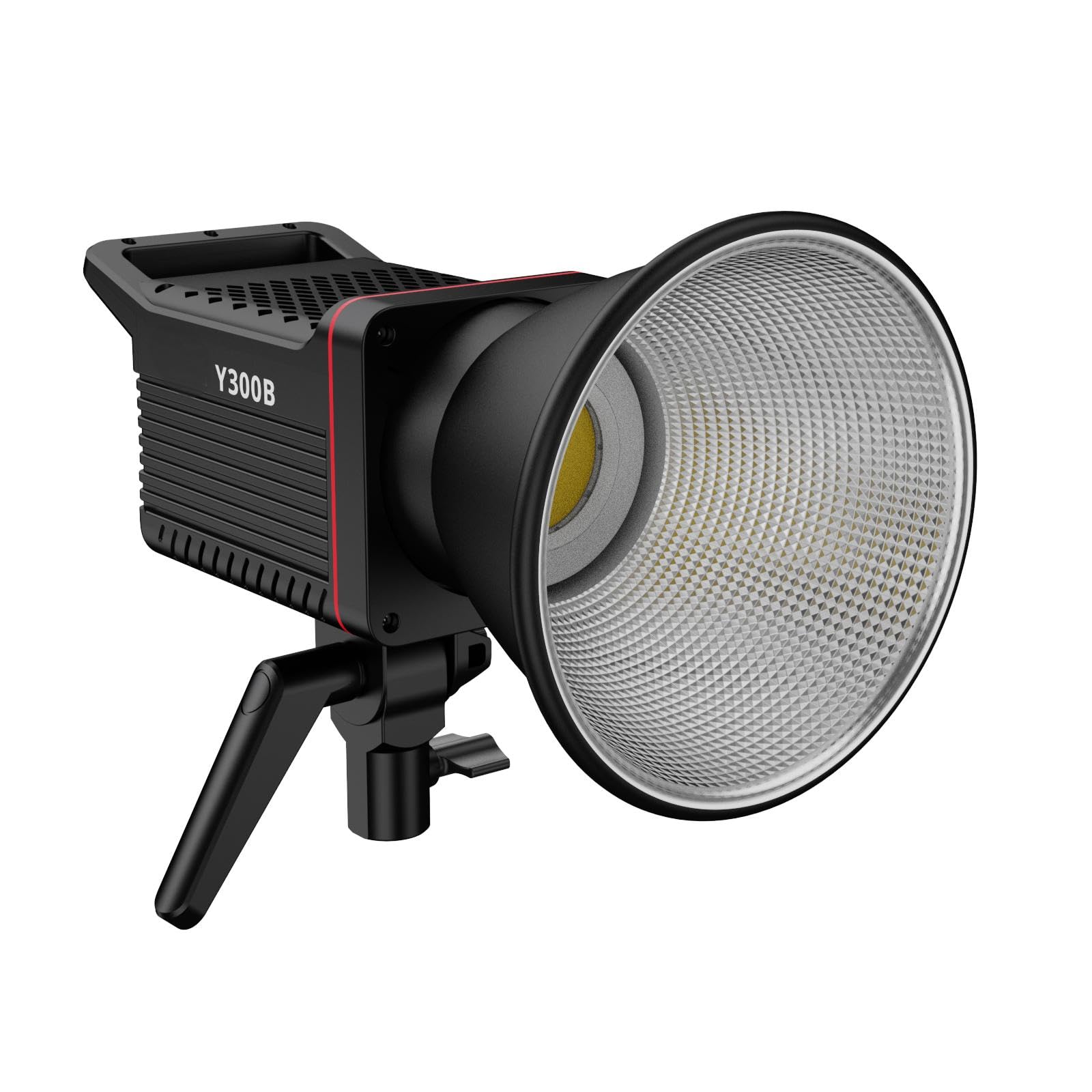 JatureClets 300W High-Powered COB LED Video Light MAX Extreme Mode 2700K-6500K, CRI 95+ TLCI 97+ for Photography with Bowens Mount, Studio Light for Portrait, YouTube Film Recording (JC-300W)