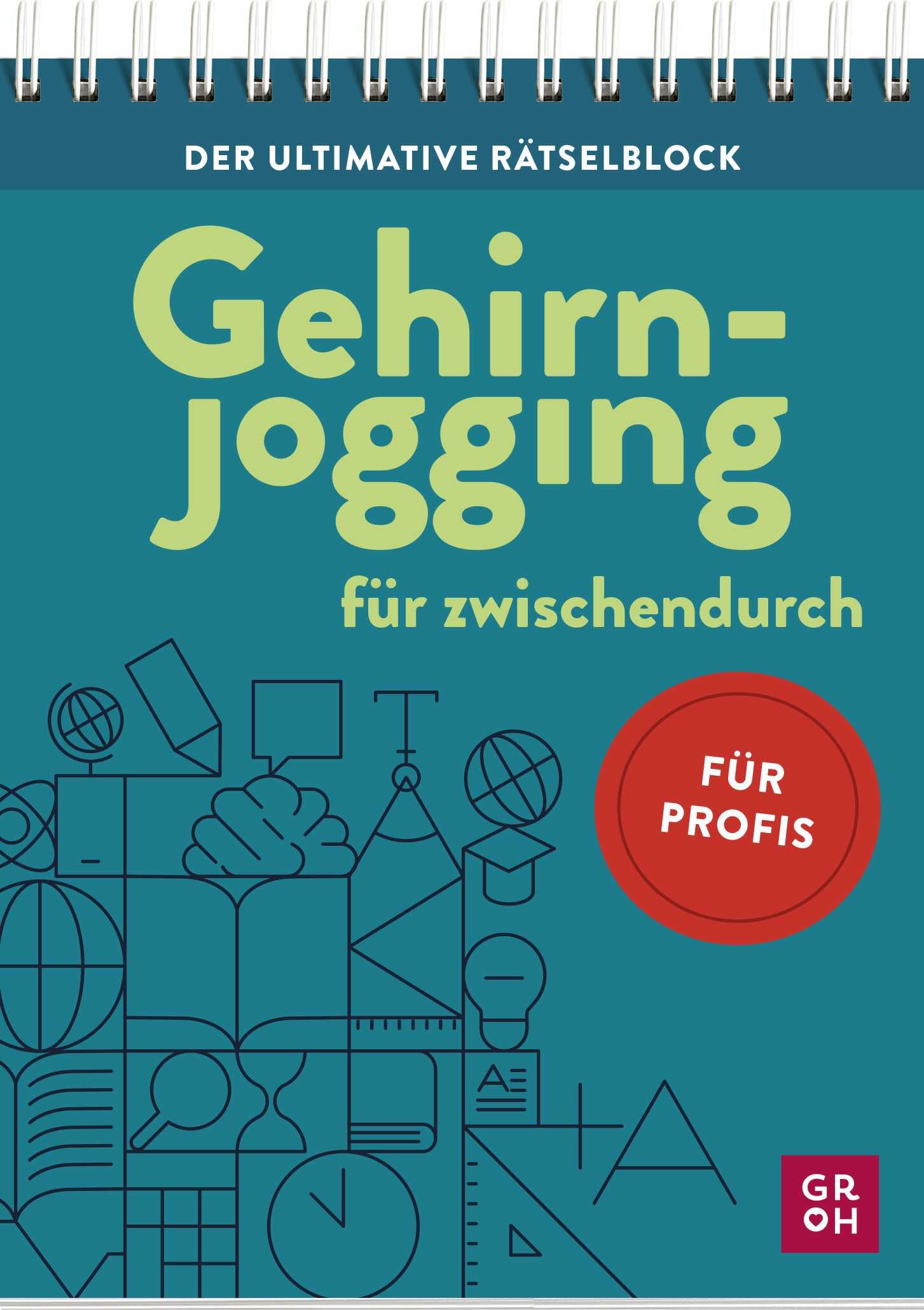 Der ultimative Rätselblock - Gehirnjogging für zwischendurch: Für Profis | Logikspiele, Denkspiele, Gedächtnistraining für echte Profis