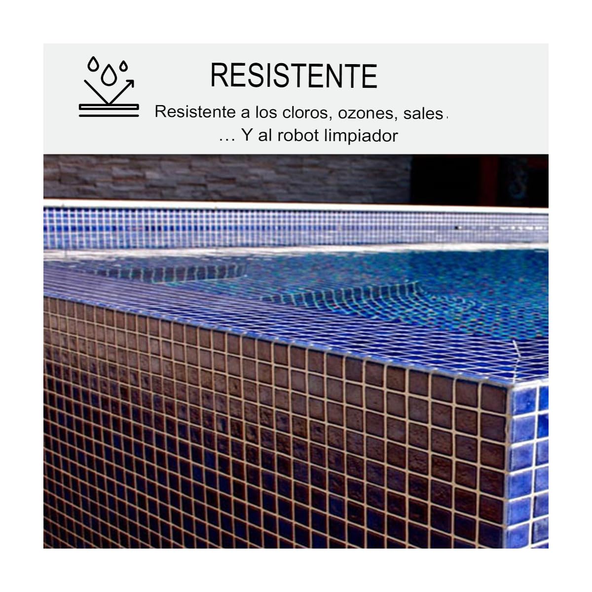 ARCANE INDUSTRIES Pintura para borde de piscina, para azulejos de la piscina - ARCAPOOL - 440-5 kg (hasta 15m² para 2 capas) Azul Claro