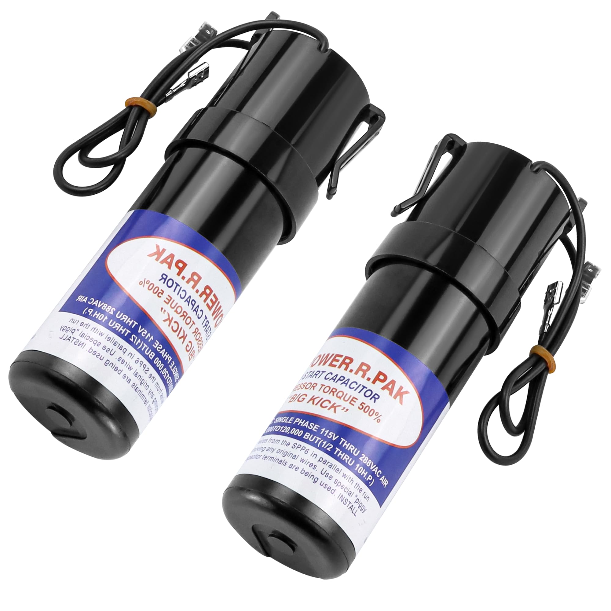 MIFLUS SPP6 Hard Start Kit for Air Conditioner,SPP6 Hard Start Capacitor,Increases Starting Torque 500% from 4,000 BTU Window Units to 120,000 BTU