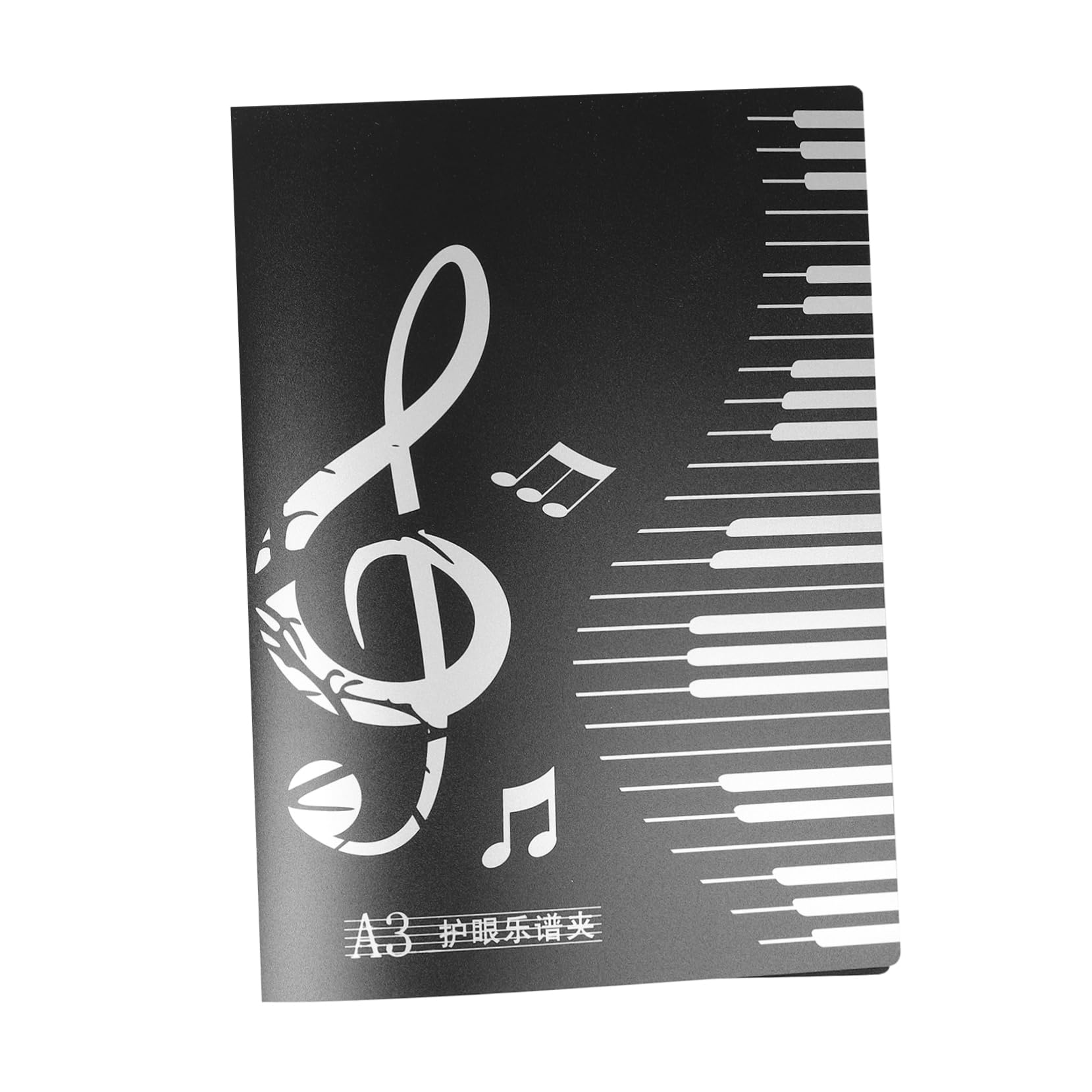 Kisangel Choir Marching Band Sheet Music Storage Plastic Holder for Choir and Band 20 Pages