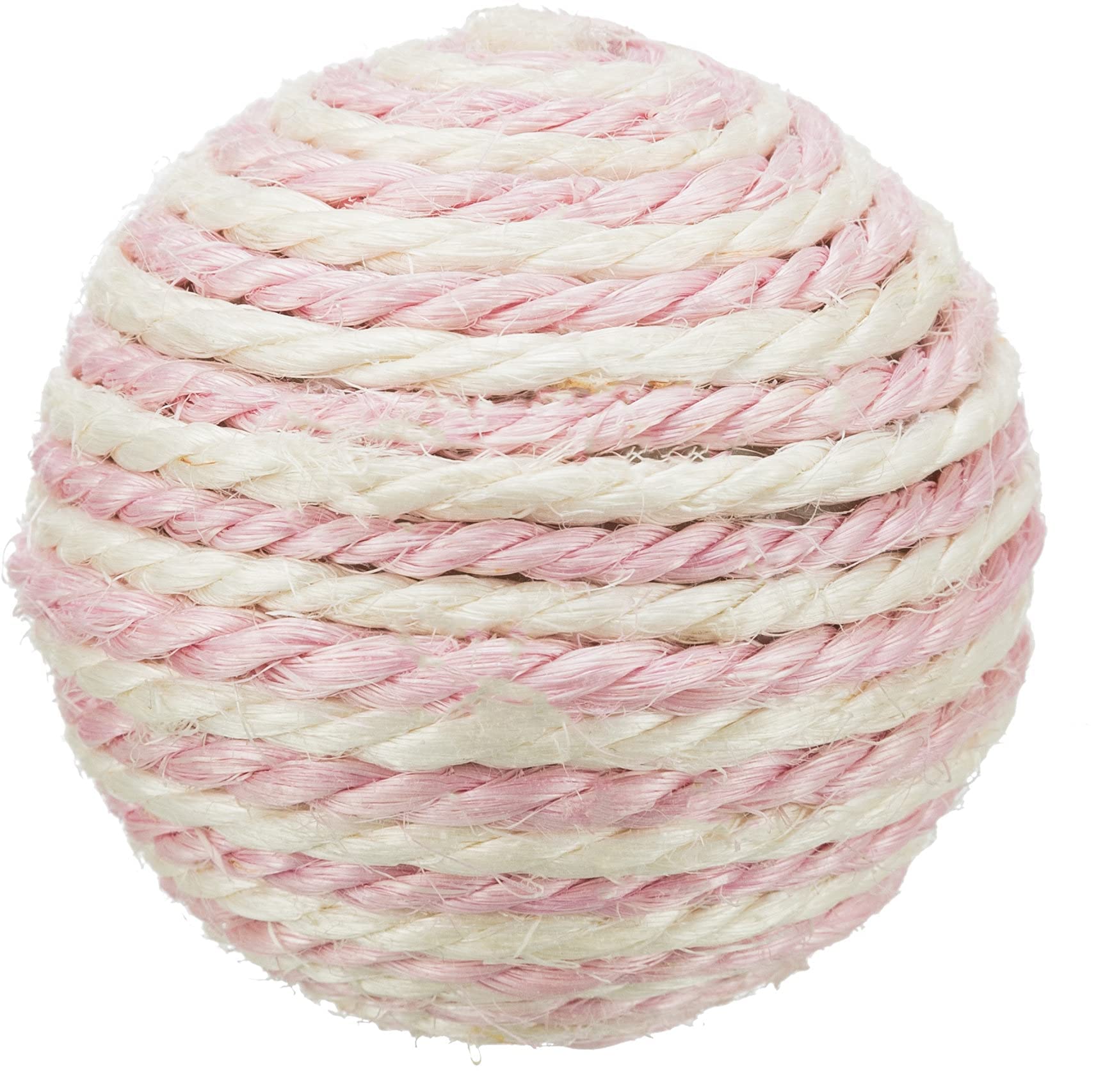 Trixie Sisal Rope Ball Toy, Made with Sisal, Non-Toxic Teaser Toy for Cats, Brings Out The Natural Instincts of Hunting in Cats, Assorted Colours – 6 cm (Pack of 4) (B0B2WQFQKH) Amazon Price History, Amazon Price Tracker