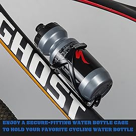 corki Cycles Bike Water Bottle Holder Right Side Load Water Bottle Cage for Road, MTB, Gravel Bicycle Black 1-Pack