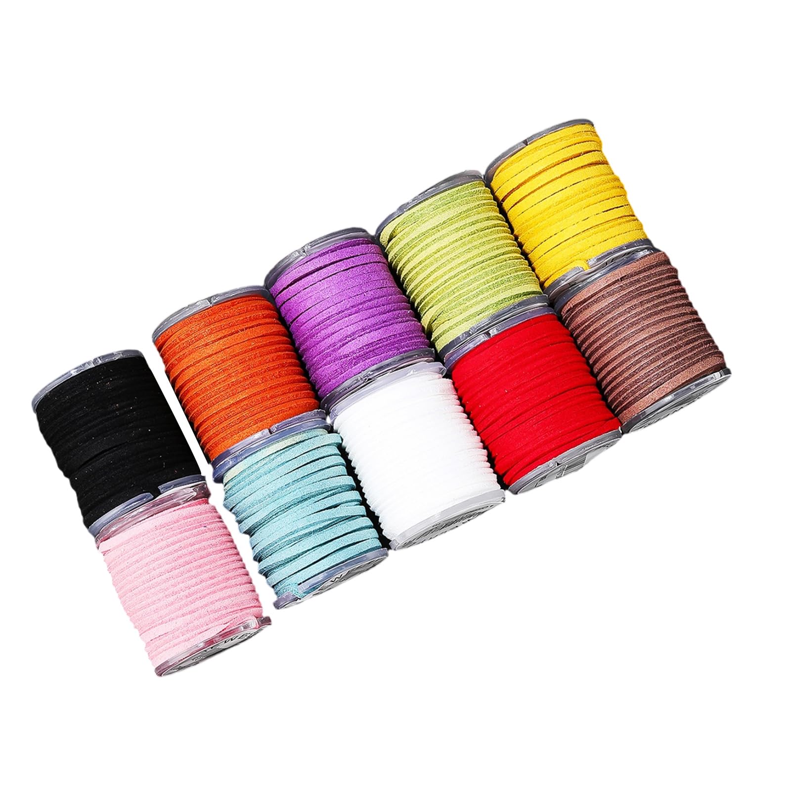 Qusinfc 1 10 Rolls Stretchy Jewelry String Soft Elastic Cord for Bracelets, Necklaces & Craft Projects Jewelry Making Cord