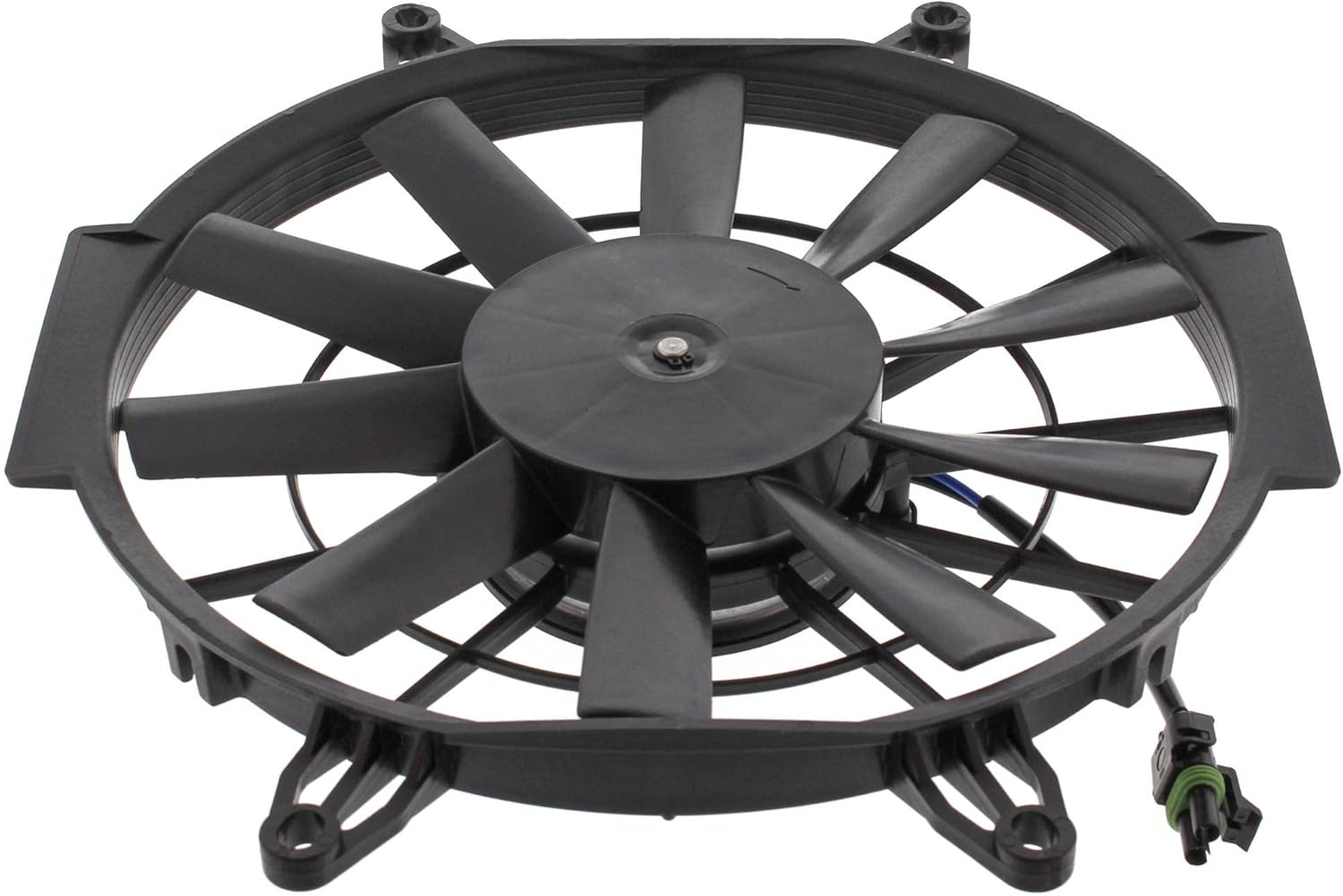 All Balls Racing 70-1004 Cooling Fan Compatible with/Replacement for Polaris ATP 500 4x4 2005, Sportsman Forest 500 Tractor 2011, Sportsman 500 Tractor EFI Built 2009-2010