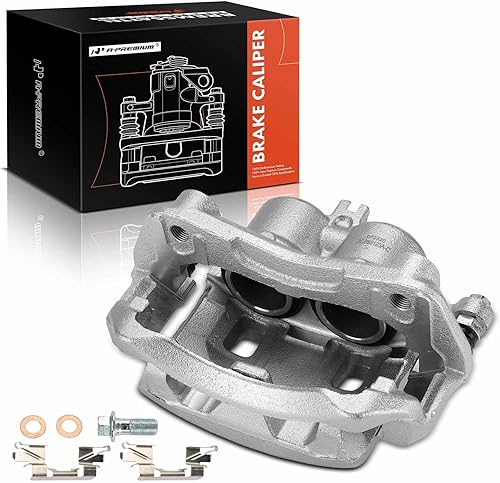 A-Premium Conjunto de Pinza de Freno de Disco con Soporte Compatible con Modelos Nissan y Suzuki - Frontier 2005-2025, Pathfinder, Xterra, Equator,