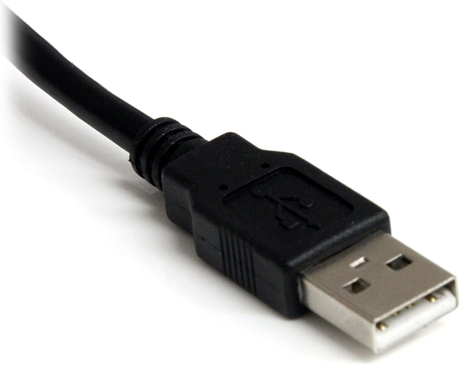 StarTech.com USB to Serial Adapter - 2 Port - COM Port Retention - FTDI - USB to RS232 Adapter Cable - USB to Serial Converter (ICUSB2322F), Black
