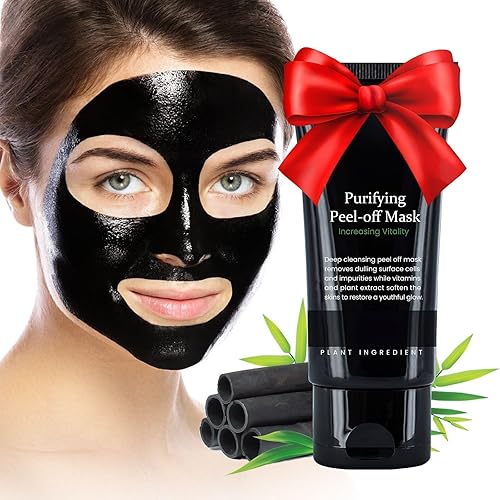Removedor de puntos negros, máscara facial de carbón, máscara removedor de puntos negros, removedor de poros, limpieza profunda de poros y acné para