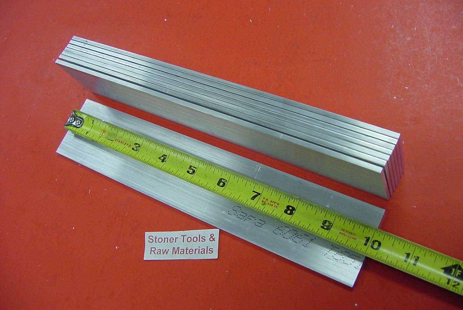 8 Pieces 1/4" X 1-1/2" Aluminum 6061 Flat BAR 10" Long T6 Solid New Mill Stock